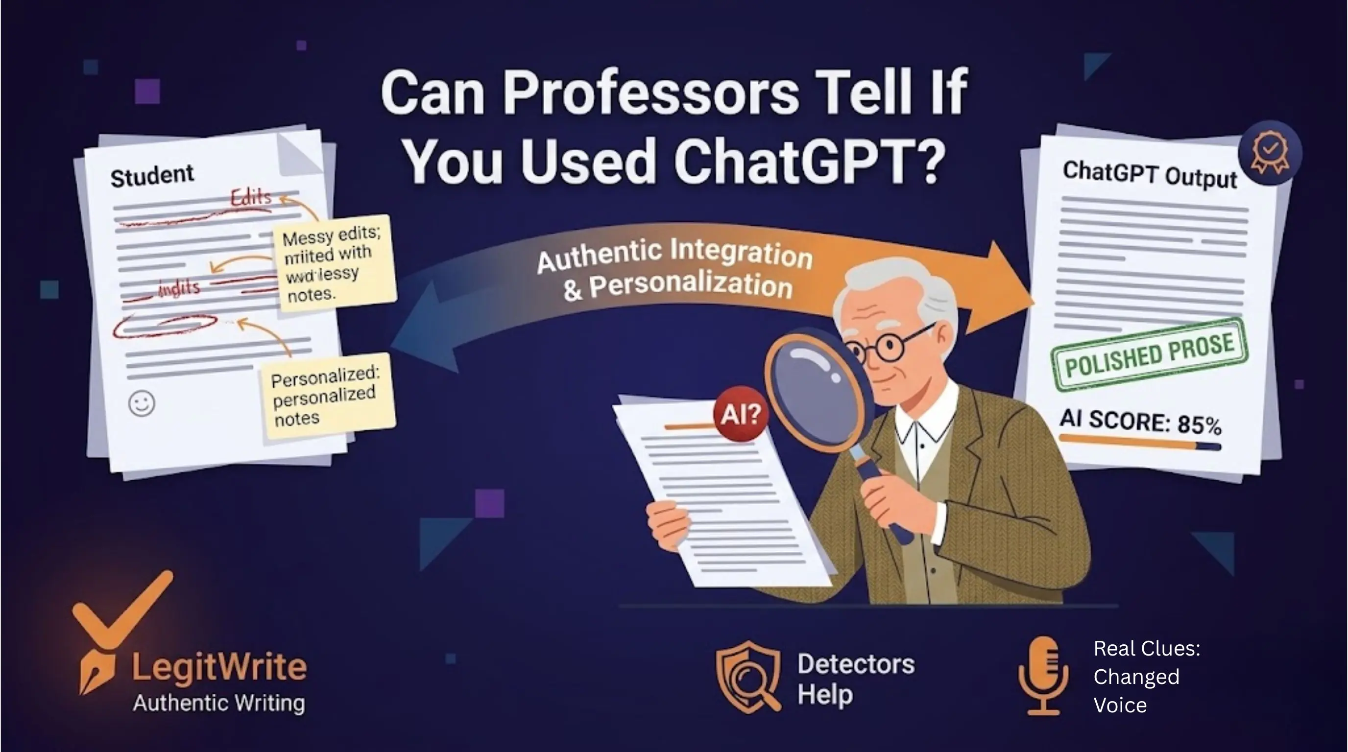 Can professors tell if you used ChatGPT