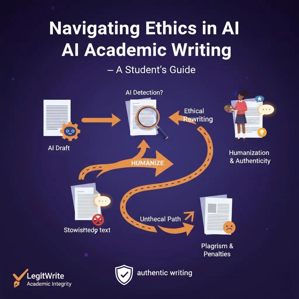 Ethics and AI in academic writing cover